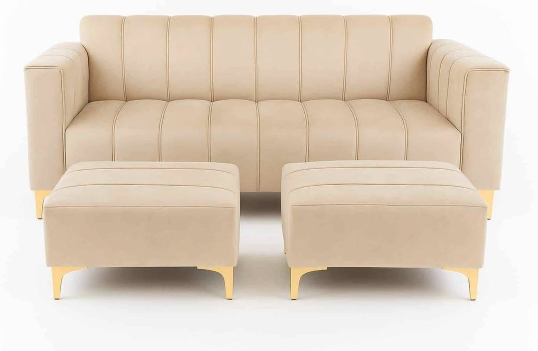 3 seater beige couch