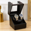 Carbon Fiber Watch Winders For Automatic Watches Usb Power Double_0